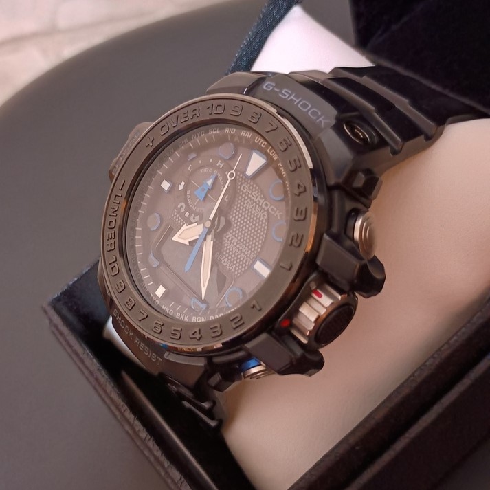 カシオ ガルフマスター CASIO G-SHOCK MASTER OF G-SEA GWN-1000C-1AJF 右側面風防ガラス